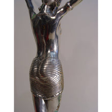 Load image into Gallery viewer, DEMETRE CHIPARUS | DANCER WITH SCARAB HALTER A GILT-BRONZE FIGURE, CIRCA 1925