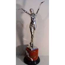 Load image into Gallery viewer, DEMETRE CHIPARUS | DANCER WITH SCARAB HALTER A GILT-BRONZE FIGURE, CIRCA 1925