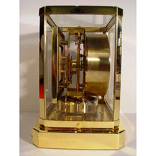 Load image into Gallery viewer, A Rarer Square Dial 1960 Jaeger Le Coultre bell-jar case Swiss atmos clock