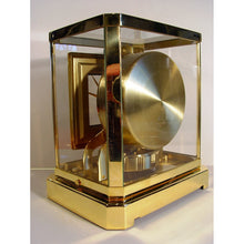 Load image into Gallery viewer, A Rarer Square Dial 1960 Jaeger Le Coultre bell-jar case Swiss atmos clock