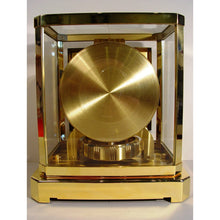 Load image into Gallery viewer, A Rarer Square Dial 1960 Jaeger Le Coultre bell-jar case Swiss atmos clock