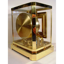 Load image into Gallery viewer, A Rarer Square Dial 1960 Jaeger Le Coultre bell-jar case Swiss atmos clock