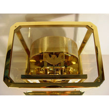 Load image into Gallery viewer, A Rarer Square Dial 1960 Jaeger Le Coultre bell-jar case Swiss atmos clock
