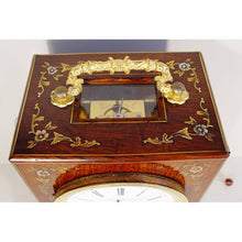 Load image into Gallery viewer, A 19th Century Swiss Inlaid Rosewood Mantel Clock, Jean-Francois Bautte et Cie, a Genève
