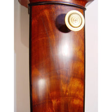 Load image into Gallery viewer, A Fine Regency Mahogany London Made Flat-to-the-wall Bow fronted Stick Barometer
