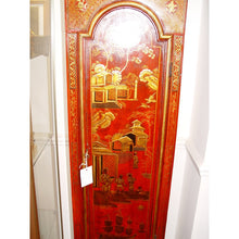 Load image into Gallery viewer, A 1780 Red Japanned And Poly Chrome Gilt Chinoiserie longcase clock By William Cox, London