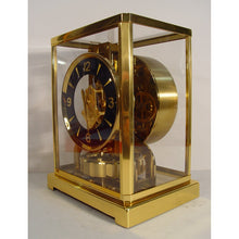 Load image into Gallery viewer, A Very Rare Black Dial 1980’s Jaeger Le Coultre Classic Model Swiss Atmos Clock