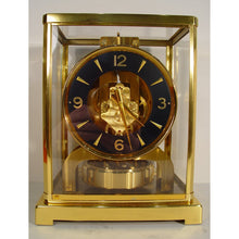 Load image into Gallery viewer, A Very Rare Black Dial 1980’s Jaeger Le Coultre Classic Model Swiss Atmos Clock