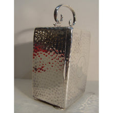 Load image into Gallery viewer, A 1903 Large Silver 8-day Birmingham Hallmarked Timepiece Clock By Henry Matthews