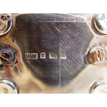 Load image into Gallery viewer, A 1903 Large Silver 8-day Birmingham Hallmarked Timepiece Clock By Henry Matthews