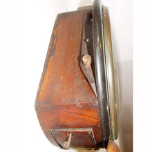 Load image into Gallery viewer, A English Mid Victorian Ebonised Mahogany 12-Inch Convex Dial Clock