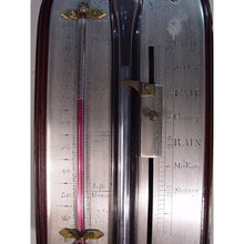 Load image into Gallery viewer, A GOOD 19TH CENTURY MAHOGANY STICK BAROMETER
