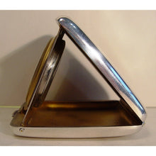Load image into Gallery viewer, A Fold able Edwardian Hallmarked Silver Case Travelling Clock With Presentation For 1925