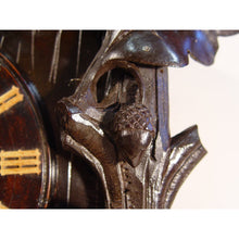 Load image into Gallery viewer, A Large Black Forest 8-day Twin Fusee Table Standing Cuckoo Clock By Beha,