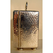 Load image into Gallery viewer, A 1904 Small Silver 8-day London Hallmarked Timepiece Clock