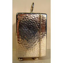 Load image into Gallery viewer, A 1904 Small Silver 8-day London Hallmarked Timepiece Clock