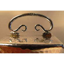 Load image into Gallery viewer, A 1904 Small Silver 8-day London Hallmarked Timepiece Clock