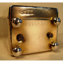 Load image into Gallery viewer, A 1904 Small Silver 8-day London Hallmarked Timepiece Clock