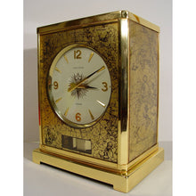Load image into Gallery viewer, A Very Rare Skymap 1960’s Jaeger Le Coultre Classic Model Swiss Atmos Clock With Box