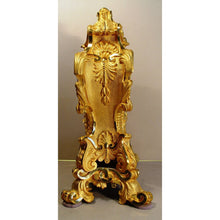 Load image into Gallery viewer, A French 1830's Gilt Bronze Rococo Mantel Clock By Le Roy, Paris