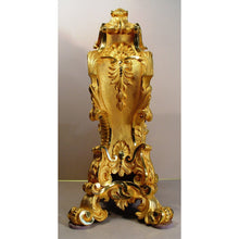Load image into Gallery viewer, A French 1830's Gilt Bronze Rococo Mantel Clock By Le Roy, Paris