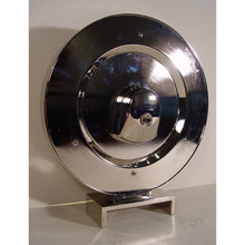 Load image into Gallery viewer, A 1960's Electro / Mechanical Wind Kienzle Nickell Plated World Time Desk Table Clock,