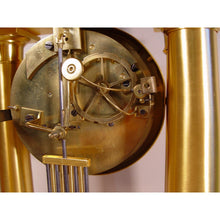 Load image into Gallery viewer, A Stunning Gilt Bronze French Empire Portico Clock By August Lambelet Laine A Lyon