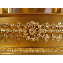 Load image into Gallery viewer, A Stunning Gilt Bronze French Empire Portico Clock By August Lambelet Laine A Lyon