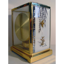 Load image into Gallery viewer, A 1960,s Jaeger Le Coultre White Marina Swiss Atmos Clock, Fish Model