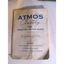 Load image into Gallery viewer, A 1960’s Jaeger Le Coultre Classic Model Swiss Atmos Clock With Dagger Dial Box And Papers