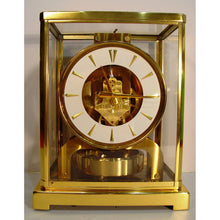 Load image into Gallery viewer, A 1960’s Jaeger Le Coultre Classic Model Swiss Atmos Clock With Dagger Dial Box And Papers