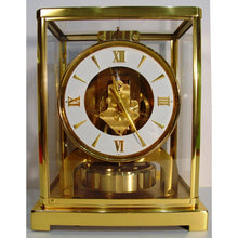 Load image into Gallery viewer, A 1960’s Jaeger Le Coultre Classic Model Swiss Atmos Clock With A Roman Dial Box And Papers