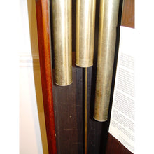 Load image into Gallery viewer, A Victorian Weight Driven Miniature Westminster Chime Grandmother Clock JJ Elliot  & Co, London