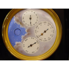 Load image into Gallery viewer, A 19th Century French Perpetual Calendar Slate Clock Retailed By Gabriel, London