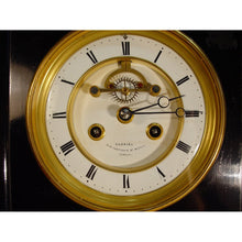 Load image into Gallery viewer, A 19th Century French Perpetual Calendar Slate Clock Retailed By Gabriel, London