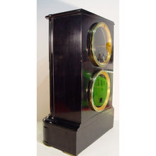Load image into Gallery viewer, A 19th Century French Perpetual Calendar Slate Clock Retailed By Gabriel, London