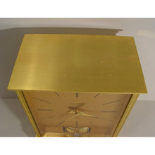 Load image into Gallery viewer, A Very Good Condition 1970’s Jaeger Le Coultre Swiss Atmos Clock With Black Enamel Sides