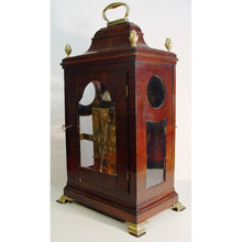 Load image into Gallery viewer, A George III Mahogany Bracket Clock By Stephen Hale, London, circa 1785
