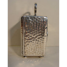 Load image into Gallery viewer, A 1901 Small Silver 8-day London Hallmarked Timepiece Clock By William Comyns