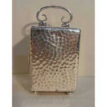 Load image into Gallery viewer, A 1901 Small Silver 8-day London Hallmarked Timepiece Clock By William Comyns
