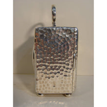 Load image into Gallery viewer, A 1901 Small Silver 8-day London Hallmarked Timepiece Clock By William Comyns