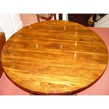 Load image into Gallery viewer, An English William IV Finely Figured Rosewood Regency Tilt-Top Pedestal Breakfast Table