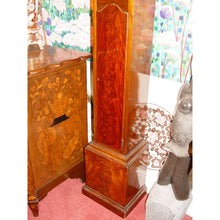 Load image into Gallery viewer, An English 1920’s Quarter striking Westminster chime Grandmother clock,
