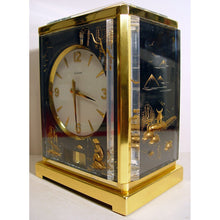 Load image into Gallery viewer, A Very Original 1970,s Jaeger Le Coultre Classic Model Black Marina Swiss Atmos Clock, Chinese Model