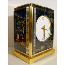 Load image into Gallery viewer, A Very Original 1970,s Jaeger Le Coultre Classic Model Black Marina Swiss Atmos Clock, Chinese Model