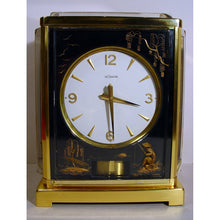 Load image into Gallery viewer, A Very Original 1970,s Jaeger Le Coultre Classic Model Black Marina Swiss Atmos Clock, Chinese Model