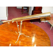Load image into Gallery viewer, A Very Fine Quality Early 19th Century Brass Telescope By Berge, London With Original Mahogany Box, Circa 1830