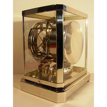 Load image into Gallery viewer, A Very Rare 519 Cal Rhodium Plated 1953 Le Coultre Bell-Jar Model Swiss Atmos Clock With A Silver Dial (RESERVED)