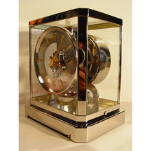 Load image into Gallery viewer, A Very Rare 519 Cal Rhodium Plated 1953 Le Coultre Bell-Jar Model Swiss Atmos Clock With A Silver Dial (RESERVED)