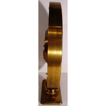 Load image into Gallery viewer, A Rare 1st Generation 1950's Mechanical Wind Kienzle Brass World Time Desk Table Clock